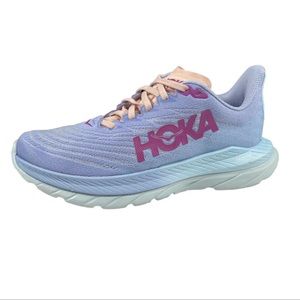 Hoka One One Mach 5 Womens Size 7 Running Shoes Baby Lavender Summer Song.
